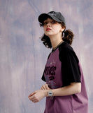 Something Raglan Short Sleeve T-shirt