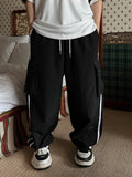 Nylon Trackline Cargo Pants