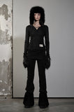 MONO RIB FOLDING PANTS