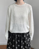 Kemt Color Linen Round Knit