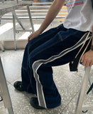 Dilfree Sideline Rope Banding Denim Pants