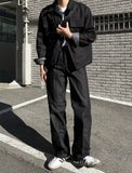 Det Raw Wide Denim Pants