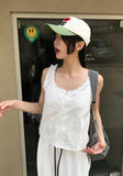 PUNCHING LACE SLEEVELESS BL