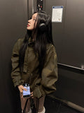 String Bomber Jacket