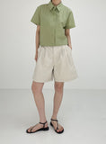 Andy Minimal Cropped Shirt