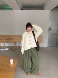 Takimi banding wide balloon cotton pants