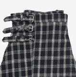 Noble Check Ankle Skirt
