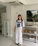 Muri Mesh Nylon Wrinkle Banding Pants
