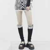 Sereni Ribbon Lace Leg Warmer