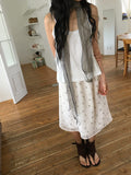 Suzu Linen Long Scarf - 100% Linen