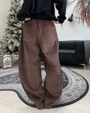 Bael Pintuck Corduroy Banding Pants