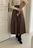 Geullise Pleated Banding Skirt