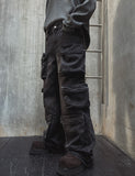 Hands Utility Pocket Cargo Denim