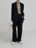 Turtleneck Ribbed Warmer T-Shirt