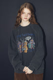 Delight Bear Raglan Pigment Sweatshirt