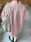 Ditaki Embo Stripe Long Sleeve Shirt