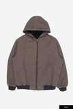 Bluff incision bio hooded zip-up jumper