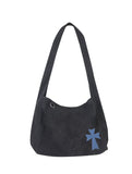 CROSS Embroidered Cotton Canvas Cross Bag