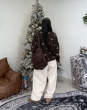 Lucien Angora Heart Knit
