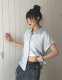 Sonnel Check Roll-Up Short Sleeve Shirt