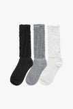 Swan see-through loose mid socks