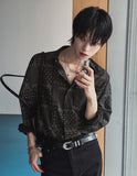 Dimen Paisley Tie Shirt