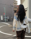 Emb Nordic Jacquard Loose Knit