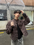 Pocket China Crop Jacket