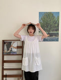 Hyons Layered Cargo Sleeveless One Piece