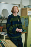 Pullover Border Western Sweater