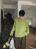 Jamie Mohair Round Crop Knit