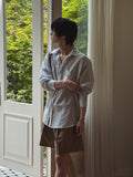 Centi Tri Pocket Stripe Shirt