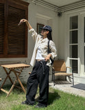 Mel Stripe Overfit Cotton Shirt