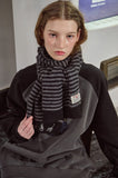 Catstitch Stripe Muffler