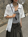 Niero Stripe Tencel String Sleeveless