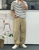 Burts Stripe Collar Knit