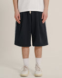 Side Track One-Tuck Half Pants