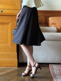Jerry Flare Span Midi Skirt