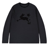 JUMP RABBIT Stripe Long Sleeve