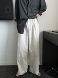Summer Wide Baslock Banding Pants