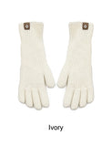 Lavin Finger Hole Knit Gloves