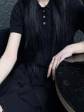Cable Collar Knit