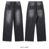 Scratch Denim Pants