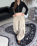 DN Fold Rivet Balloon Pants