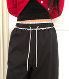 Pinky Lace Nylon Pants