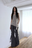 See-through wave muffler