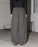 Partick Cotton Wide Long Cargo Pants