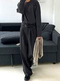 Maxi minimal long sleeve tee