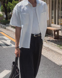 Himez Oxford Roll-up Short Sleeve Shirt