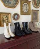 Celines Square Ankle Boots